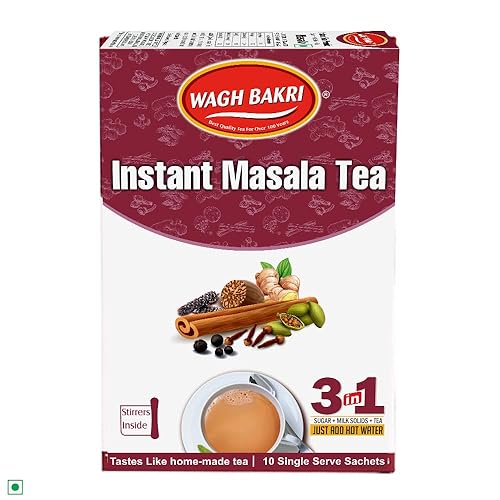 Wagh Bakri Masala Instant Tea Premix - Paquete de 2 paquetes 2 x 494oz