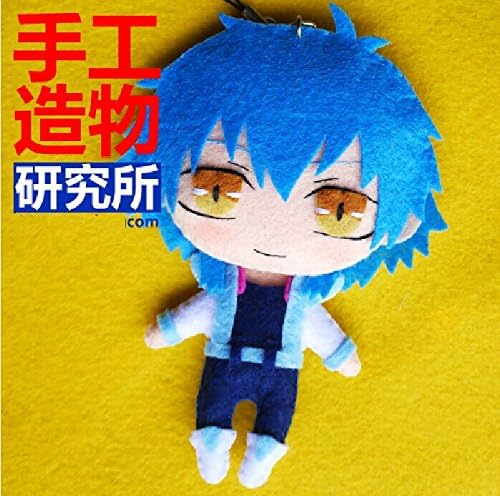 Japanese Dramatical Murder DMMd Seragaki Aoba Cute DIY toy Doll keychain Cosplay
