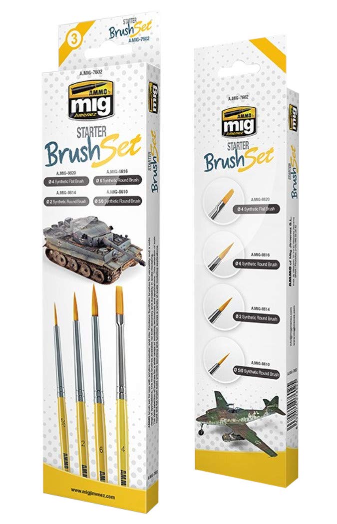Mig JimenezAmmo by Starter Brush Set
