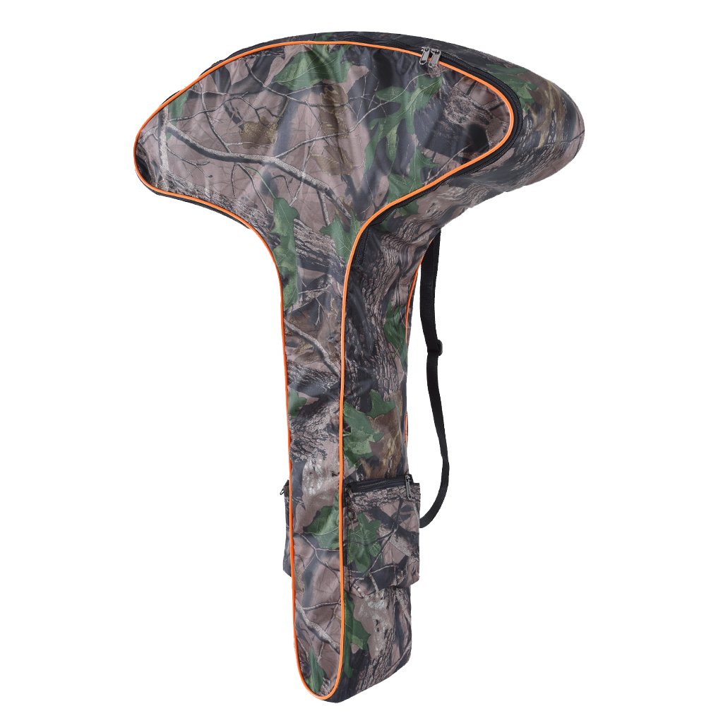 Sac de Rangement en Toile pour Flèches, Chasse à l'Arc, Camouflage Noir DETECH