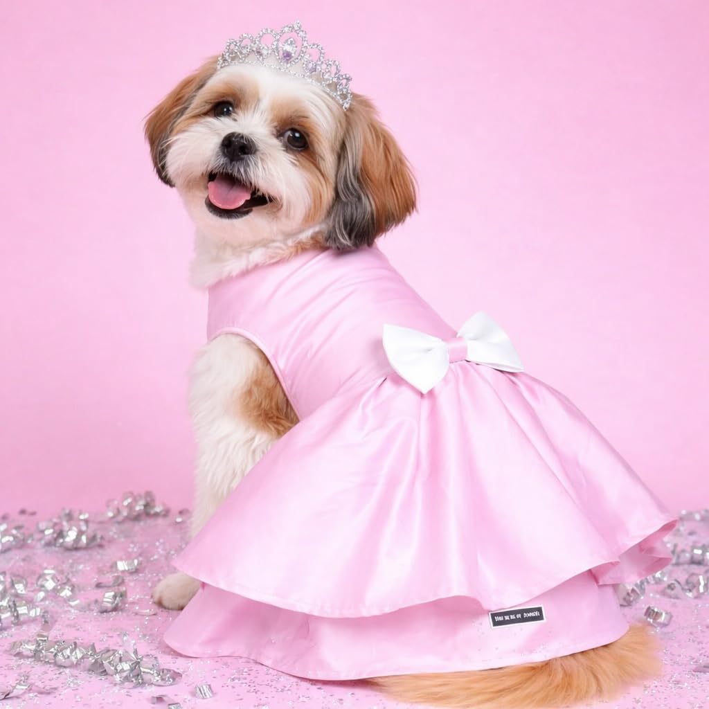 That Dog in Tuxedo Dog Clothes Dog Party Dress - Pink (Size 16) : Amazon.in: Pet Supplies That Dog in Tuxedo Dog Clothes Dog Party Dress - Pink (Size 16) : Amazon.in: Pet Supplies