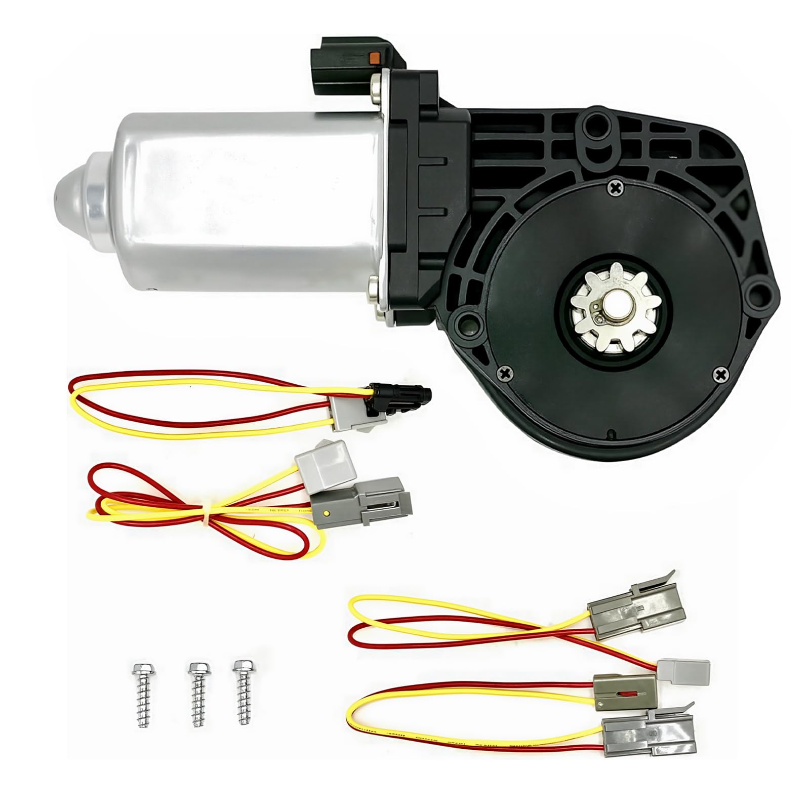 Power Window Lift Motor Replacement Compatible with Ford Bronco Country Squire Custom E-150 E-250 E-350 Econoline with Accessories for Front Right