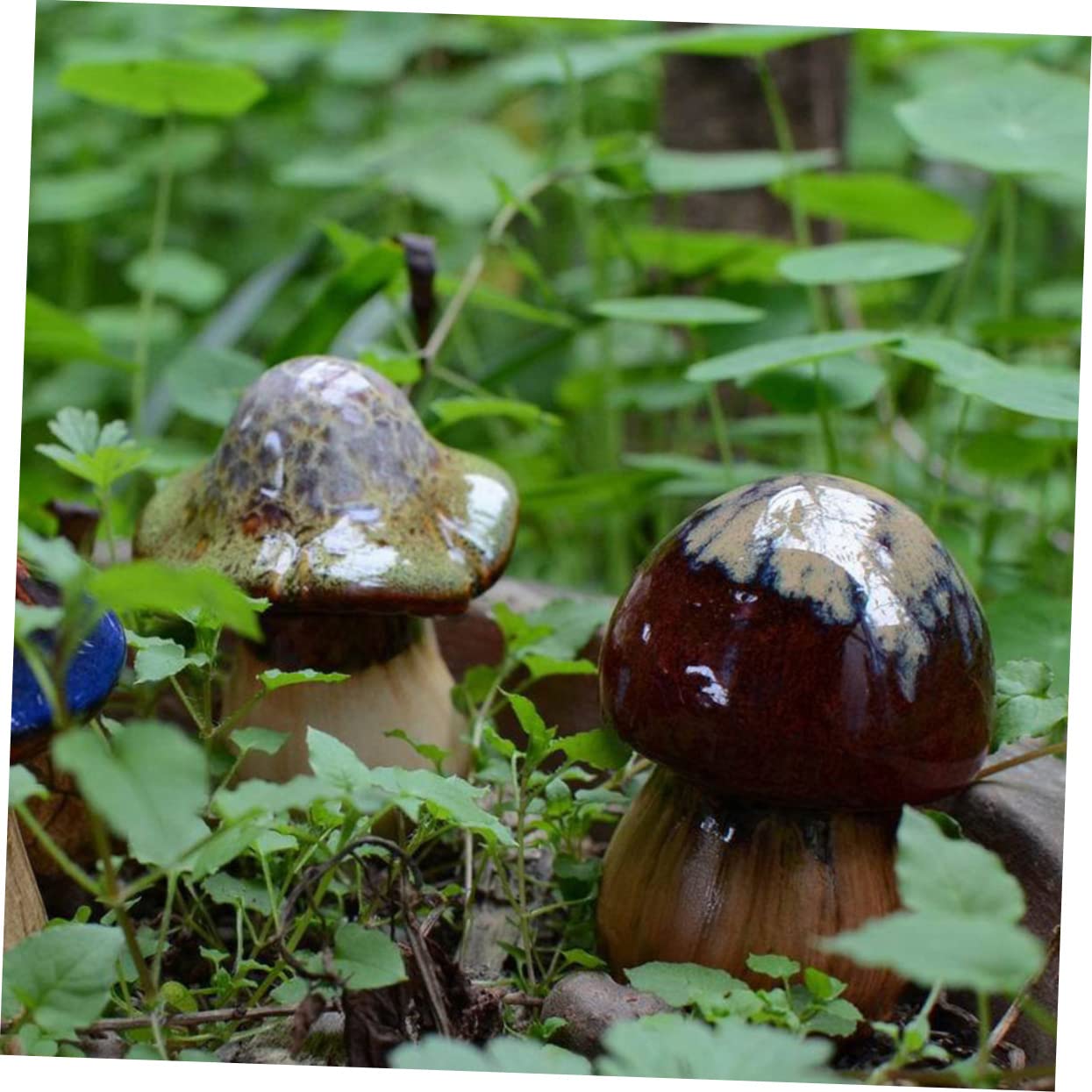 SUPVOX Small Mushroom Flower Pot - Image 2