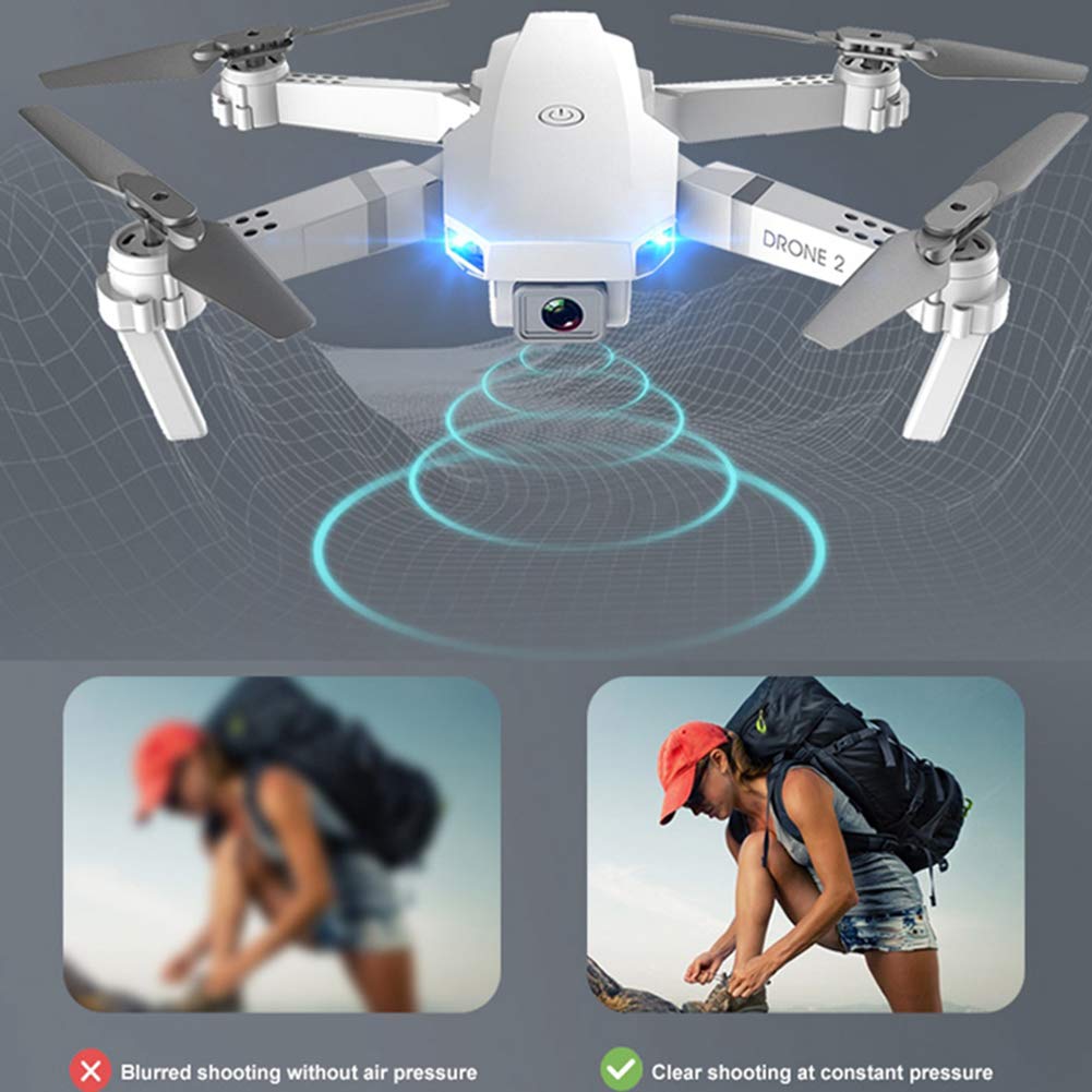 Yanghao Mini Aviones No Tripulados, con La Cámara 4K HD 1080P Gran Angular WiFi Cámaras FPV RC Aviones No Tripulados Quadcopter Altura Mantenga La Cámara Aérea Fotografía Dron