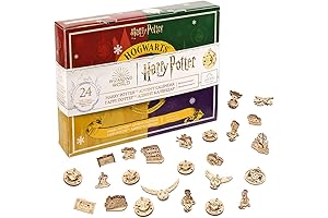 UGEARS Harry Potter Advent Calendar: Magical Christmas Countdown with Fidget Model Assembly