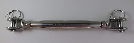 Tensor de Acero Inoxidable Tipo E M10 (3/8") Quijada y Quijada miniatura 5