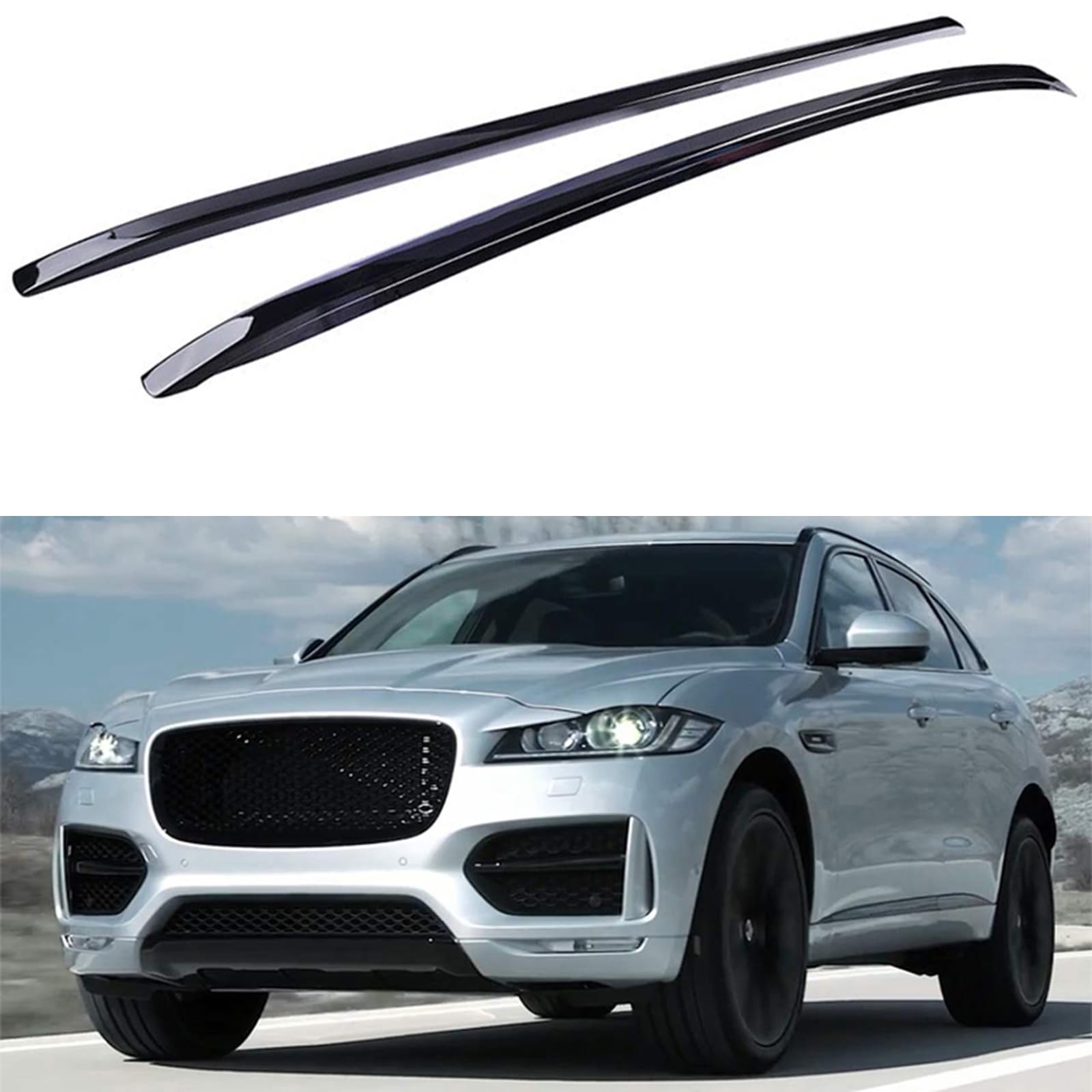 Amazon | ルーフキャリア ルーフラックジャガー F-PACE Fpace 2016 