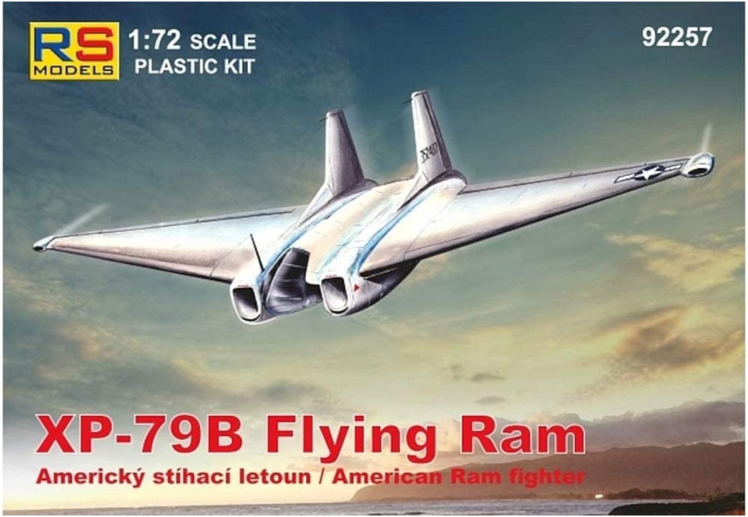 Amazon | RSモデル 1/72 アメリカ陸軍 XP-79B フライングラム ミュー