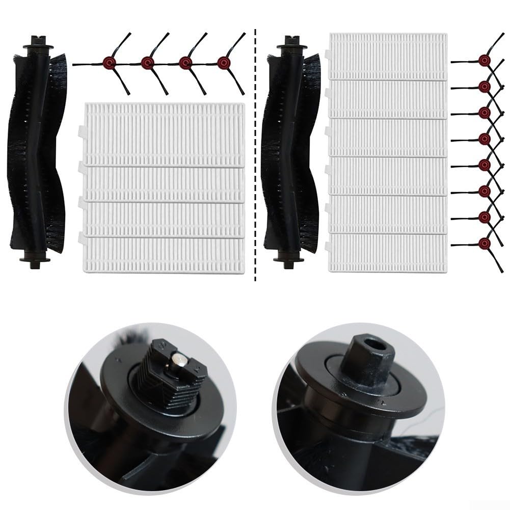 Ensemble De Brosse, Filtre Et Serpillère De Rechange Pour