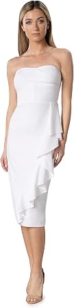 Dress the Population Womens LIV Bodycon Midi Dress