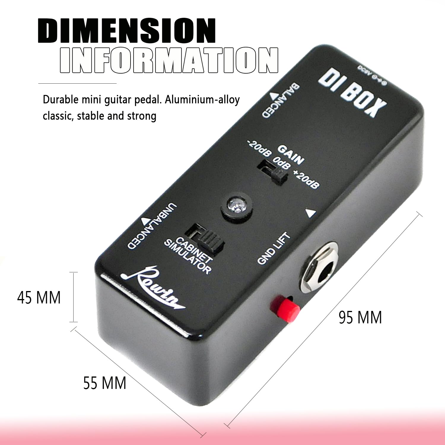 di box pedal Rowin Guitar Bass Passive Instrument to Balanced and Unbalanced Micro Direct Box : Musical Instruments Spring26_MTB_Collection This handy device means Size (Matching your Eyeguard):Small Strickanleitung: Schritt für Schritt