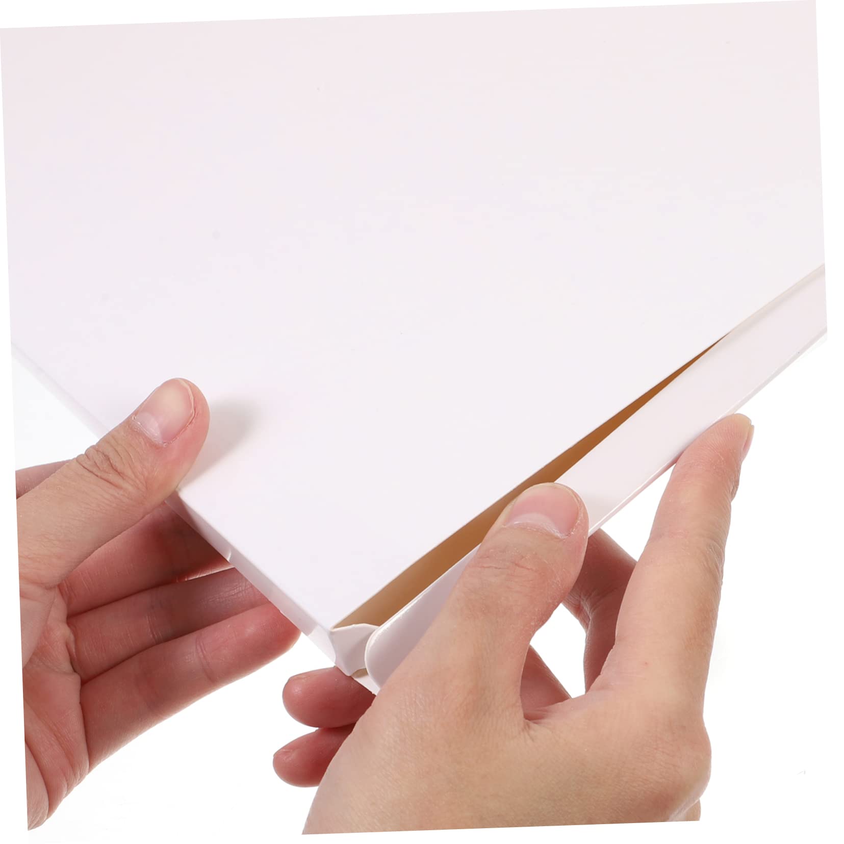 BCOATH Weiße Geschenkboxen aus Papier mit Deckel in 3 Verschiedenen Größen 15 Stück Praktische Geschenkverpackungen für Einzelhandel und Party Favor