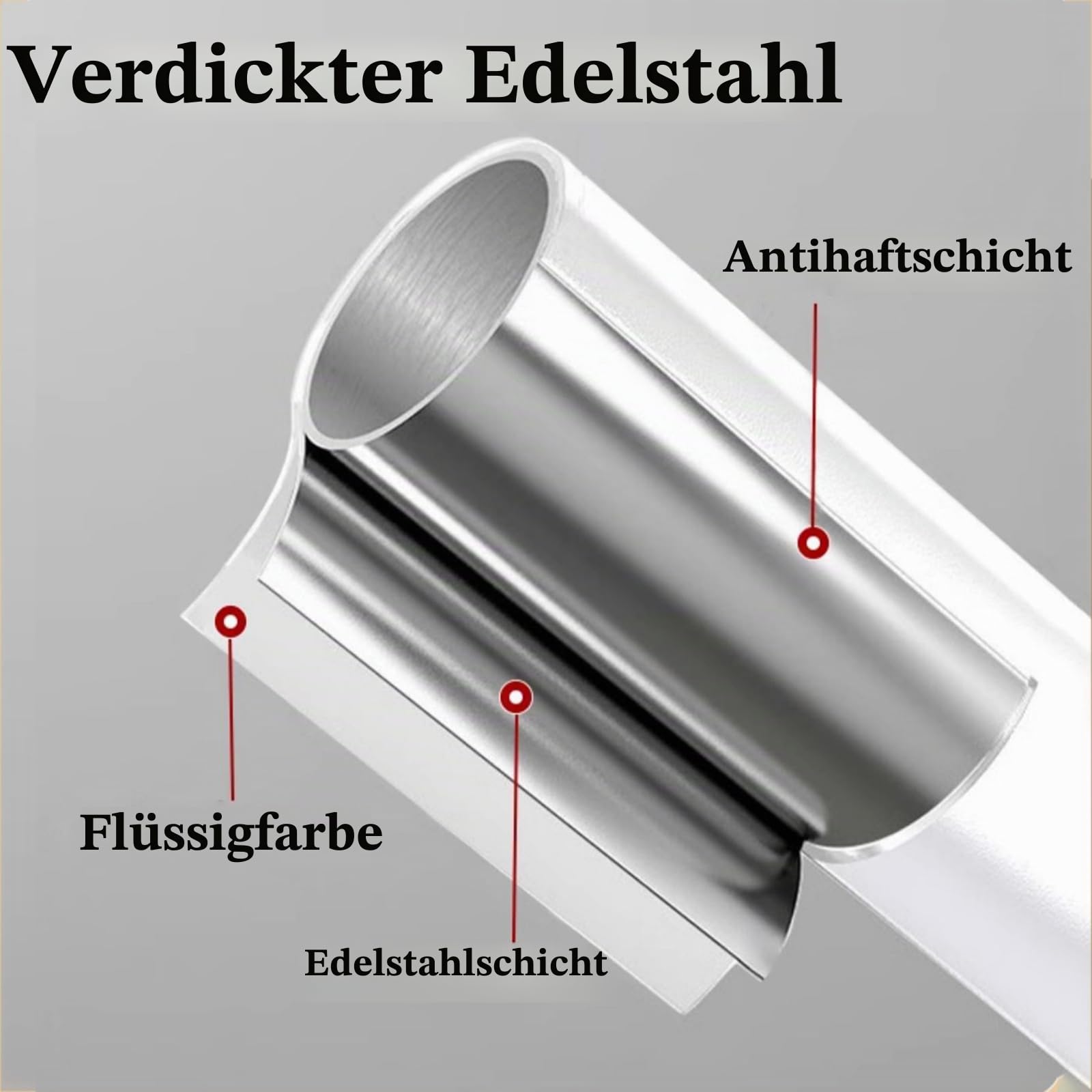 Verstellbare Gebogene Duschvorhangstange, Duschstange Für Duschvorhang Badewanne Ecke Schiene, Duschvorhangstange Weiß L Form Edelstahl, 90-130x90-130cm, Für Badewanne & Dusche