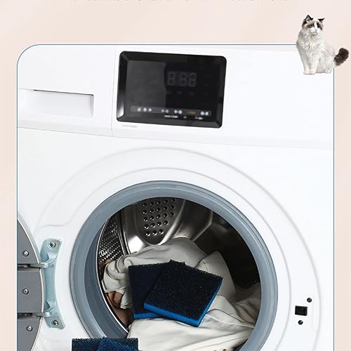 Removedor de pelo de mascotas para lavandería, recogedor de pelusas para lavadora, removedor de pelo de perro reutilizable para lavandería,