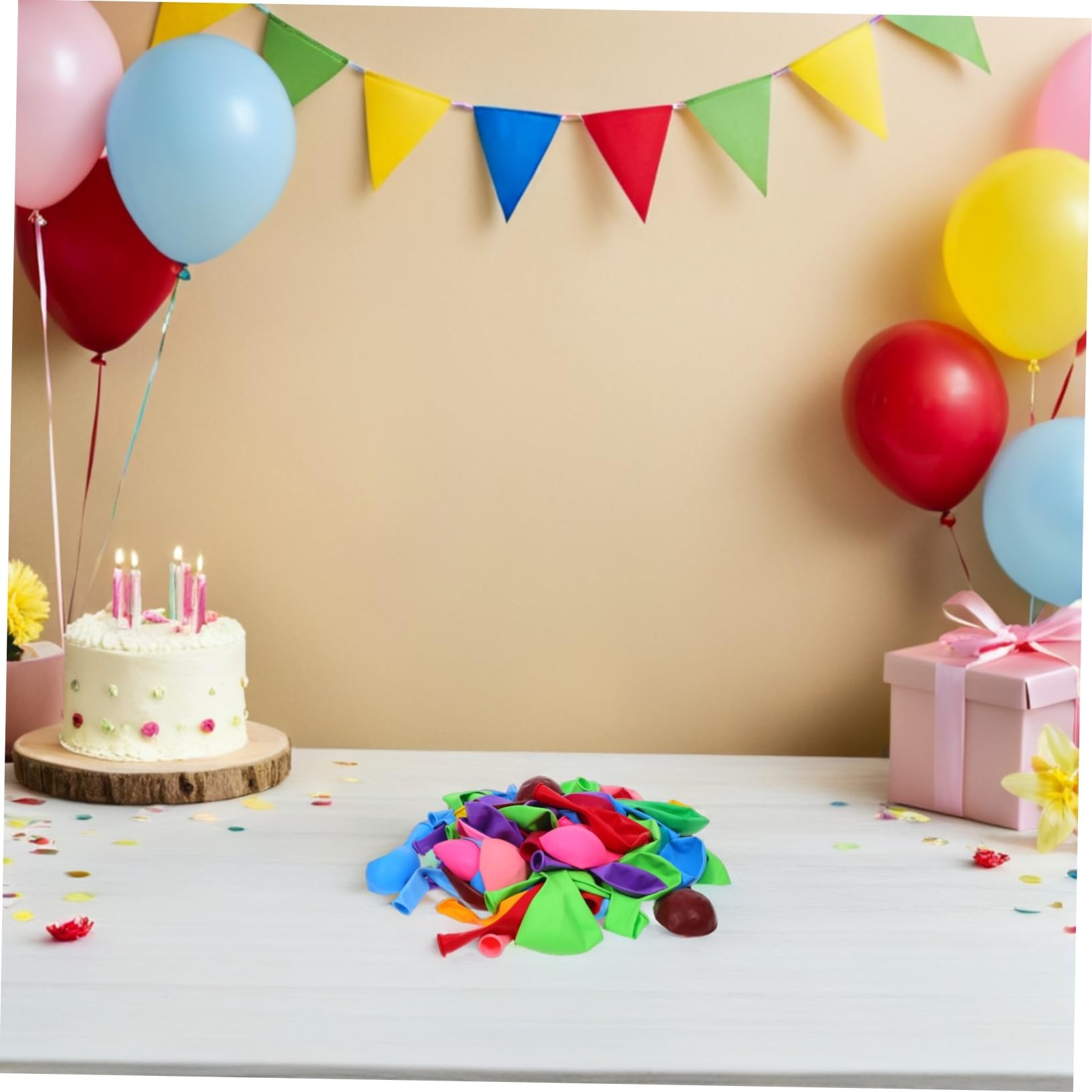 200 Pezzi Palloncini in Lattice Resistenti per Feste Compleanni Matrimoni Shower Decorazioni Party Kit
