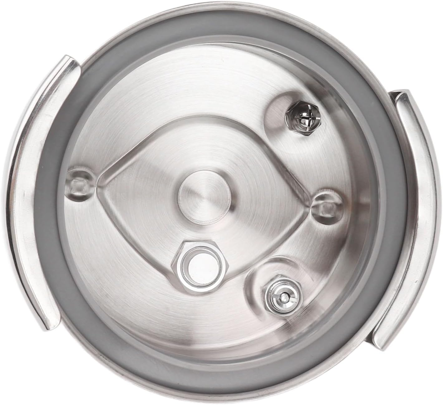 Stainless Steel Pressure Cooker 0.8L High Pressure Stew Quick Cooking for Gas Induction Suitable Outdoor Kitchen Use Easy Lid Unlocking Function