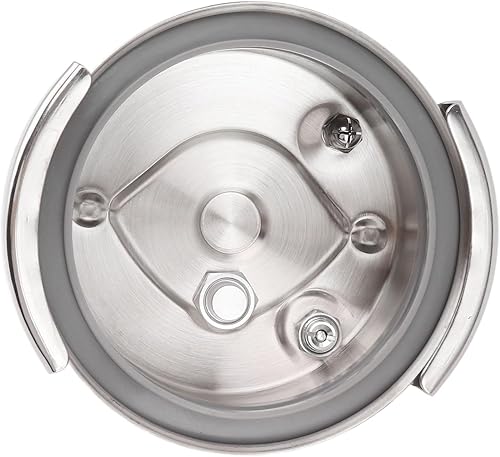 Miniatura 3 de Olla a presión de acero inoxidable 0.8L Estofado de alta presión de cocción rápida para inducción de gas Adecuado para cocina al aire libre Uso