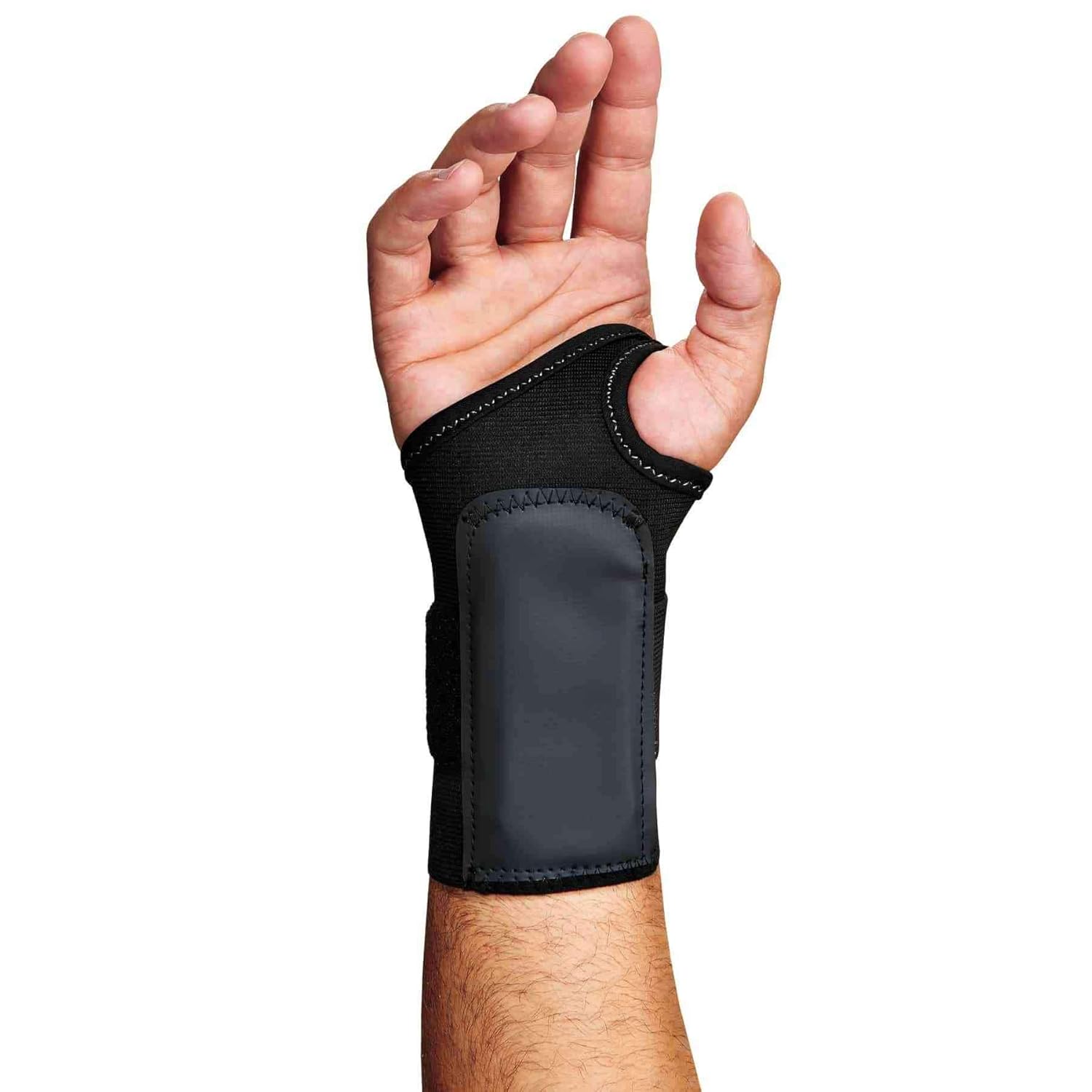 Ergodyne - 70008 ProFlex 4000 Single Strap Wrist Support, Black - X-Large, Right Hand (Pack of 4)