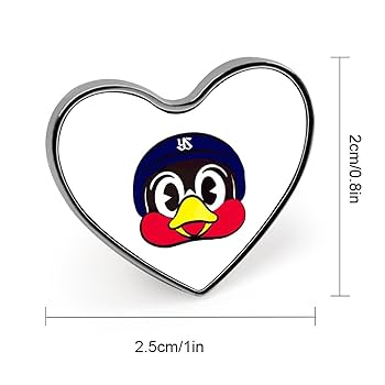 Amazon.co.jp: 東京ヤクルトスワローズ つば九郎 バッジ