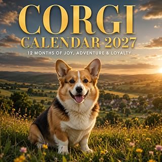 Corgi Calendar 2027: 12 Months of Joy, Adventure & Loyalty