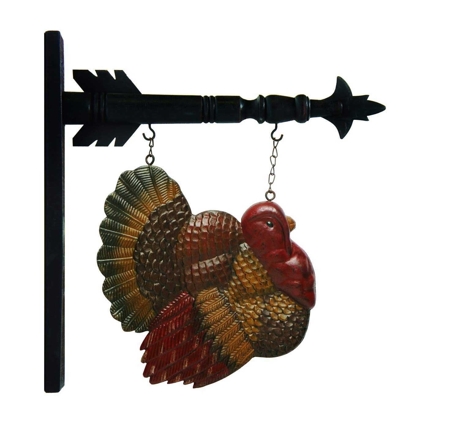 K&K Interiors Arrow Replacement Decorative Hanging Sign, Multi-color - B8806