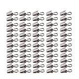Bestsupplier 100 Pcs Stainless Steel Curtain Clips With Hook for Curtain, Photos, Home Decoration Outdoor Party Wire Holder