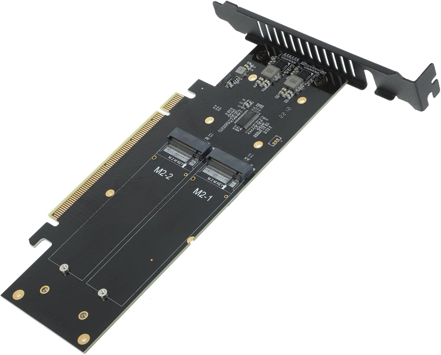 Nvme Port Pci E Adapter Card High Speed SSD Converter with Stable Expansion Easy Install Pci Express Converter for Data Mining Image Video Processing Applications