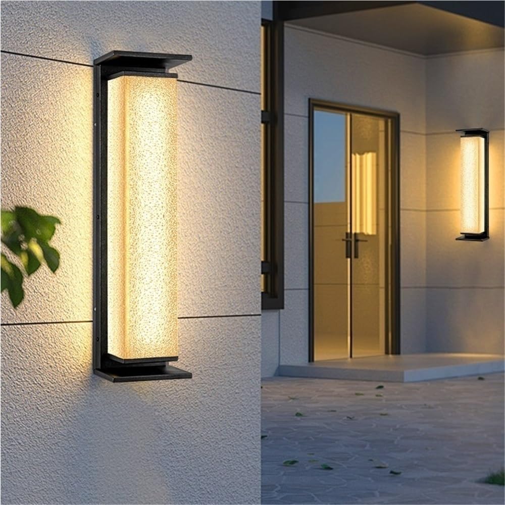 Caldo Lampada da parete impermeabile for esterni Villa Gate Illuminazione giardino for