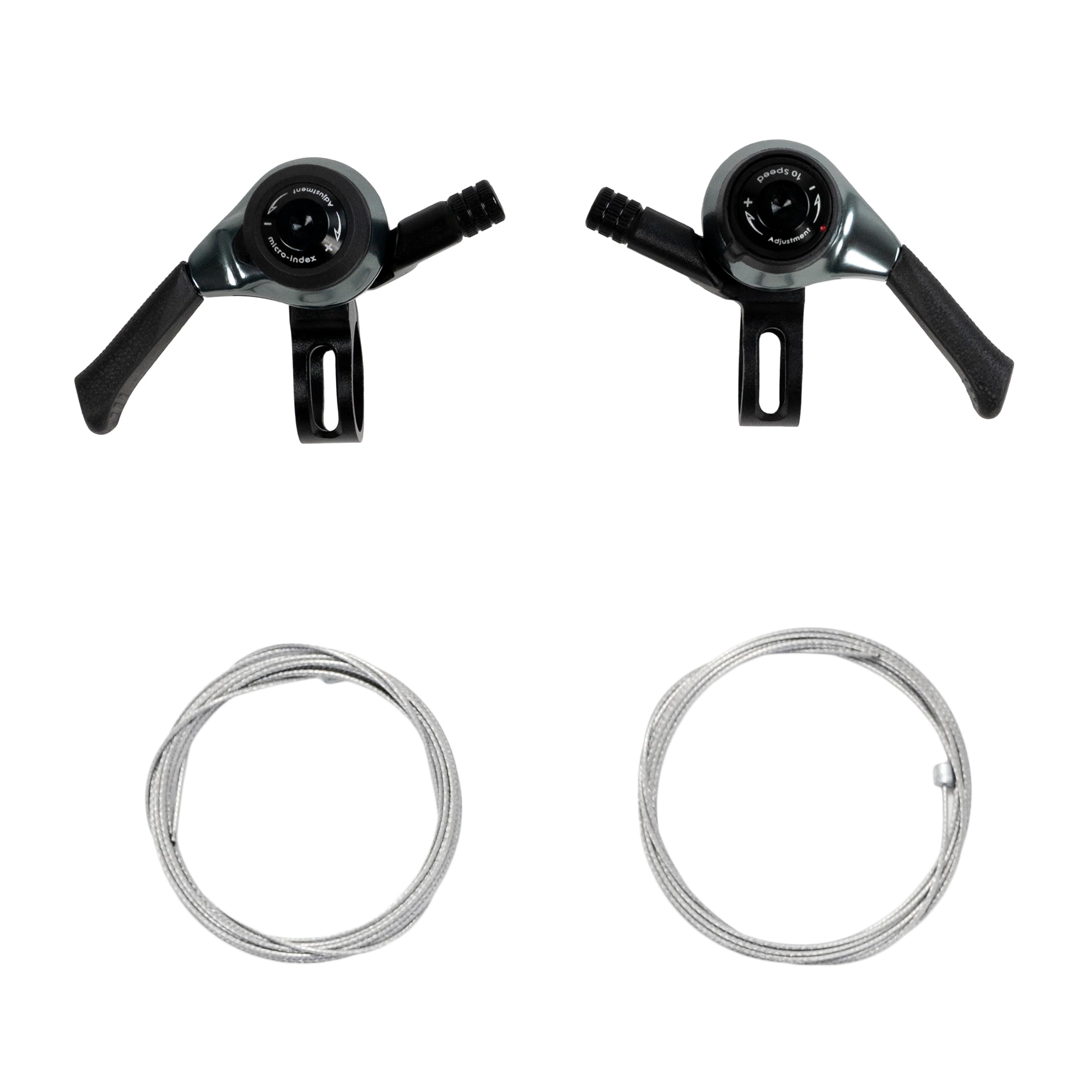 microSHIFT SL-M10 2/3x10 Speed Thumb Shifter Set, MIS2766
