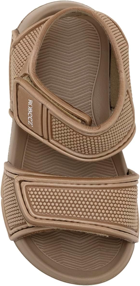 Robeez Toddler Boys and Girls River Gem Sport Sandals, Lightweight EVA Open Toe Walking Sandals, Breathable Water Friendly Summer Shoes