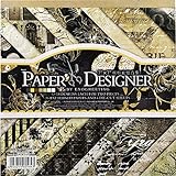 40 Blatt Scrapbooking Papier Gemustertes Karton Bastelpapier mit Vintage Design für DIY Handwerk Foto Hintergrund Deko 7x7 Zoll