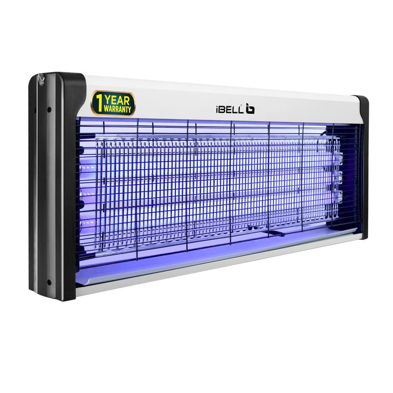 iBELL S60IK Insect Killer Machine 60W, UV Lamp Technology, Bug Zapper, Compact Fly Catcher for Home, Office & Restaurants Use (Silver)-image-38