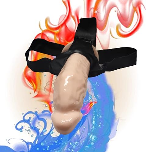 Miniatura 3 de Consoladores de silicona con correa para llevar, eje hueco, juguetes sexuales para adultos, estimulador de punto G de silicona desmontable,