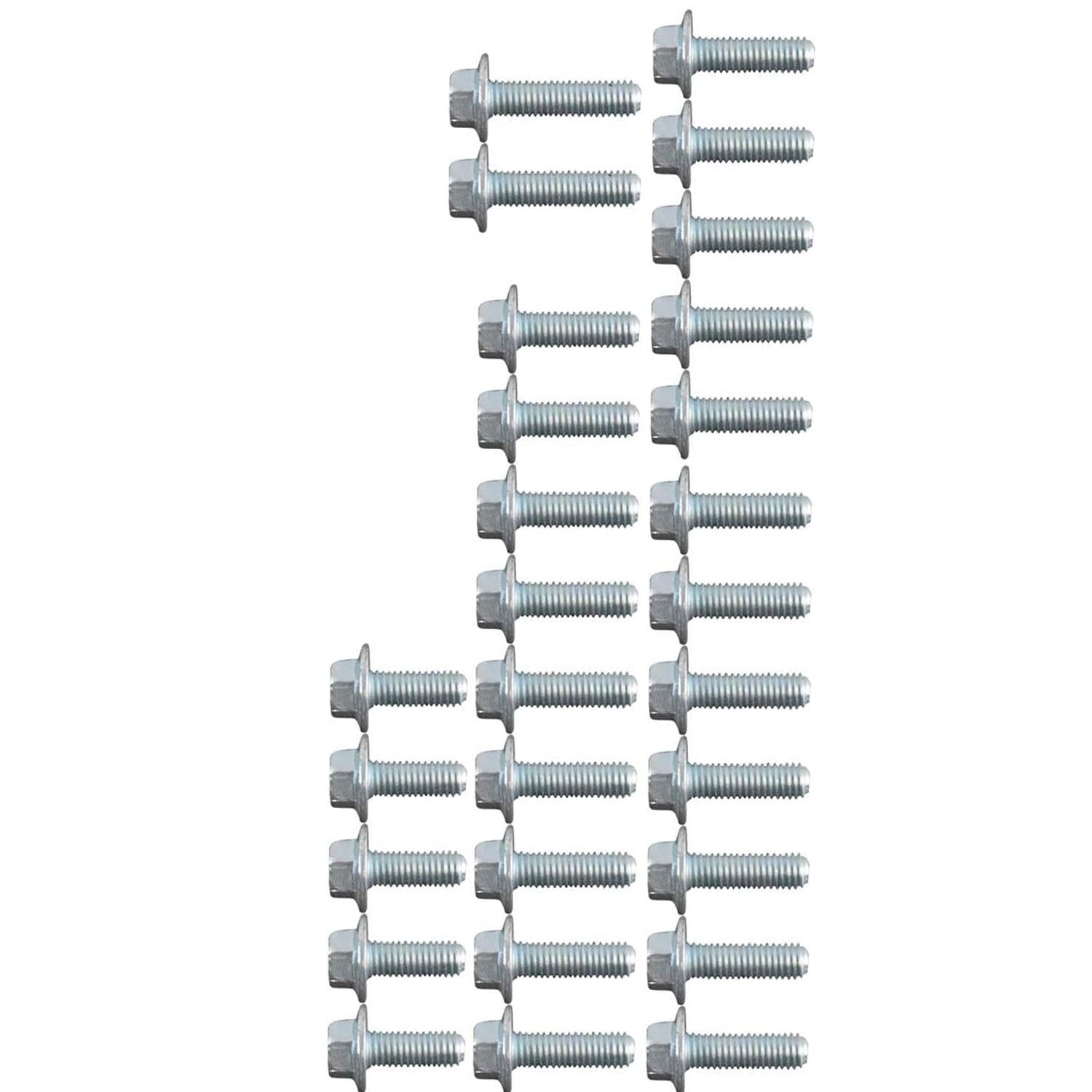 ICT Billet Bolt KIT - Compatible with LSA LS9 Supercharger Lid/Hat and Fuel Rail Z06 Corvette ZL1 Camaro CTS-V Heavy Duty, High Strength, Zinc Coated, Grade 10.9 Steel 551947