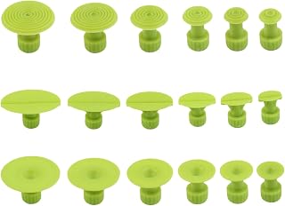Vexebnular Eficiente Conjunto De 18 Dents De Nylon Verde Eliminación De Reparación Tire Tirar Pestañas Para La Restauración Del Motor De La Puerta Del Coche Profesional Reparación Profesional
