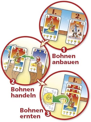 Amigo Spiel + Freizeit Amigo 01661 Bohnanza, Spiel, 10 Jahre to 99 Jahre