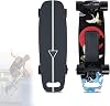 Mini Electric Skateboard with Remote,Motors, 40Mph Top Speed, 4 Speed Smooth Braking, Suitable Electric Longboard Skateboard for Adults and Teens Beginners 2-Off-road25km