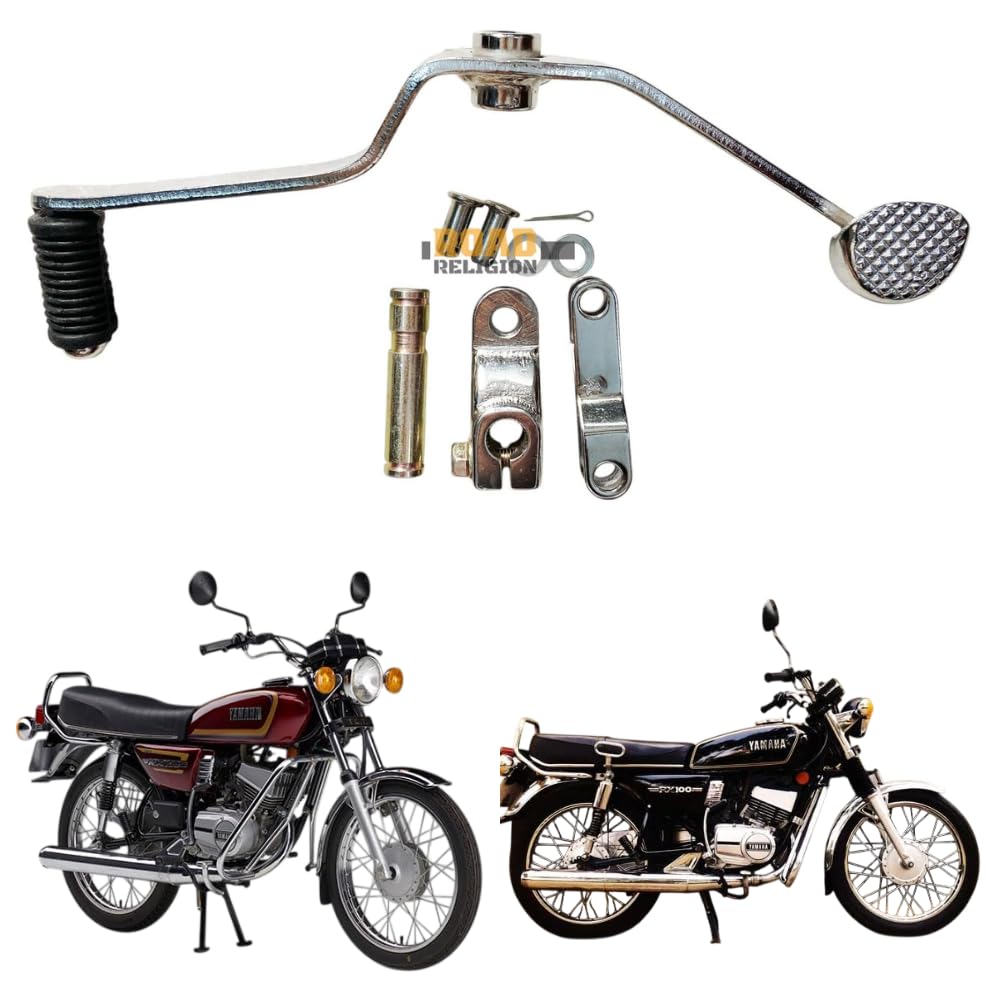 Metal Rx100 / Rxg 135 Gear Lever With Gear Meeling Kit/Boss Kit/Arm Shift Kit (Parts Of Gear Lever) (2139035, Silver)-image-18