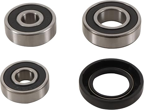 Pivot Works Wheel Bearing Kit PWRWK-K15-001 for Kawasaki KLX 110 2002-2017, Kawasaki KLX 110 L 2010-2017, Kawasaki KLX110 2018, Kawasaki KLX110L 2018, Suzuki DR-Z 110 2003-2006