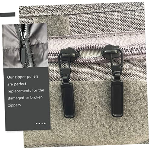 COHEALI 48 Pçs Destacável Zíper Puxar Acessórios Etiquetas Para Roupas Zíperes Para Jaquetas Zíper D
