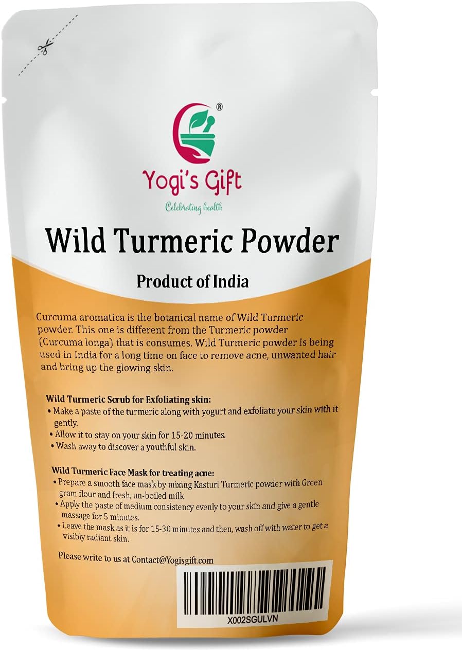 Kasturi Turmeric Powder for Face 100g Wild Turmeric Powder