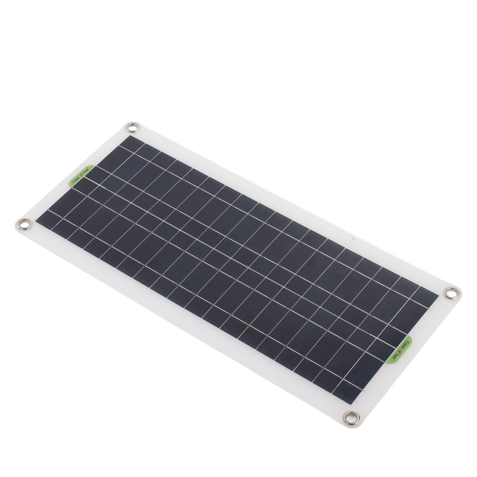 Cryfokt Kit de Paneles Solares de 30W 12V 24V, Mantenedor de Cargador de Panel Solar con Controlador, Cable SAE, Cargador de Batería Solar para Automóvil, RV, Barco, Marino, Remolque