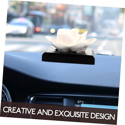 Miniatura 2 de OSALADI 2 unids Mini difusor de aceite esencial difusor de fragancia de coche mini difusor para aceites esenciales difusor de flores difusor de