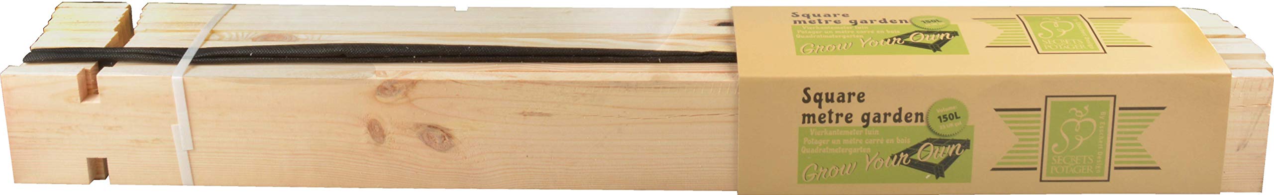 Esschert's Design B1012 Jardinière carrée en Bois