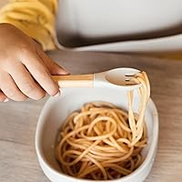 Vista 7 de Ginbear Cuencos de succión para bebé, cuchara y tenedor de destete LED para bebés, platos y utensilios para bebés pequeños, juego de alimentación