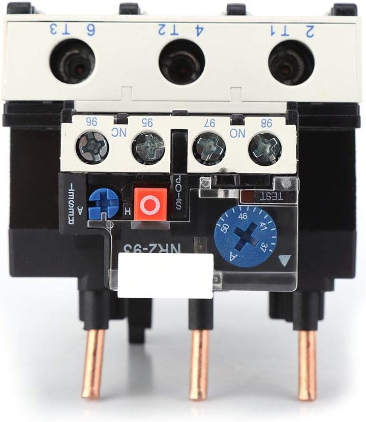 Walfront 3 Phase Thermal Overload Relay, NR2-93, Automatic, 40A, 1NO 1NC