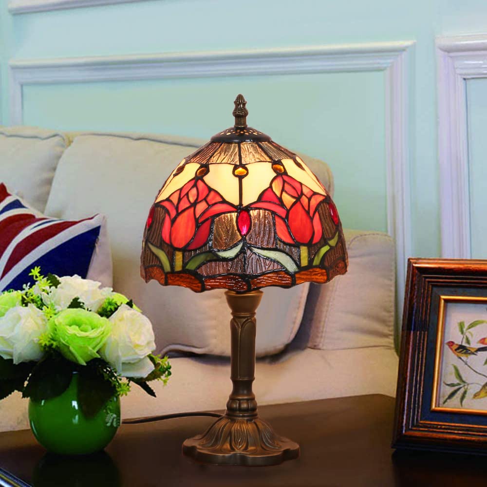 Amazon.co.jp : ティファニーランプ、チューリップフラワー