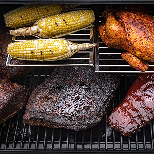 Oklahoma Joe's 5959598W06 Longhorn Offset Smoker Flex Bracket Kit, Silver #TOP4