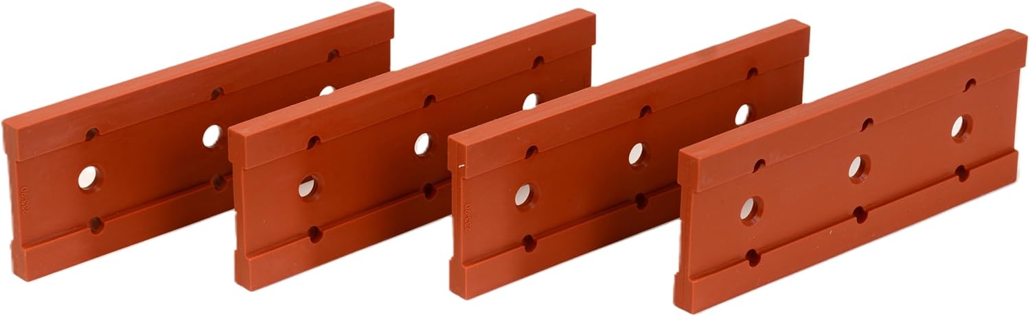 Prince Castle Replacement Wiper Strips for Grill Wiper and Griddle Cleaner (Pack of 4) -Heavy Duty Grill Cleaning and Maintenance Tool for Commercial Grills