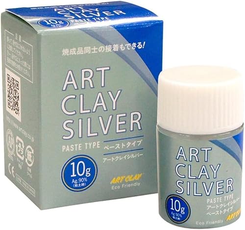 Aida Chemical Industries Art Clay A-0285 Art Clay Silver Paste Type 0.4 oz (10 g)